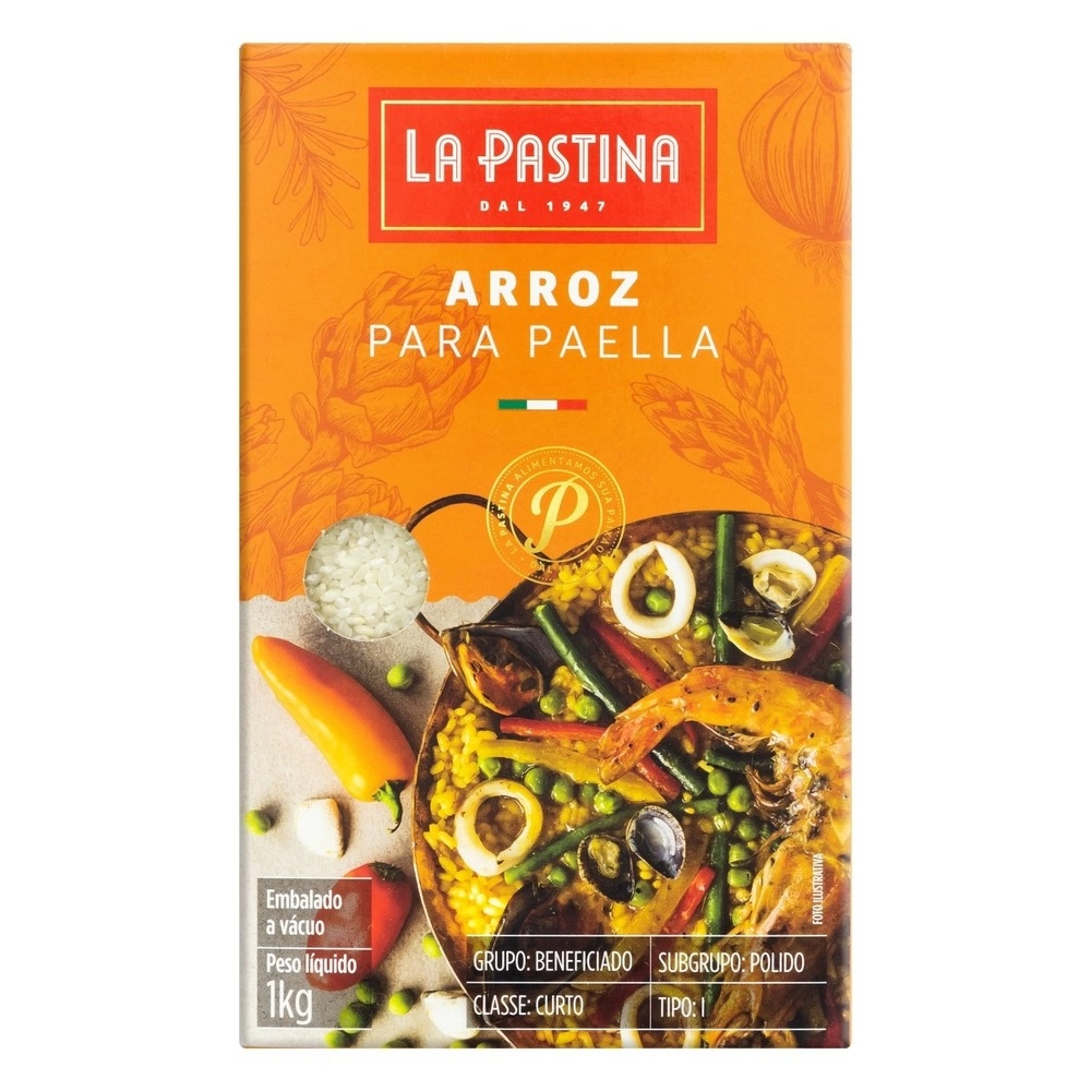 ARROZ PAELLA LA PASTINA 1KG