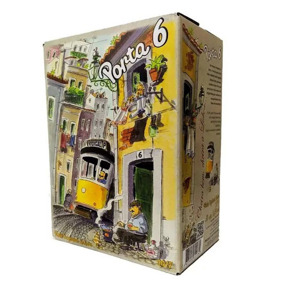 VINHO PORTA 6 BAG TINTO 3L