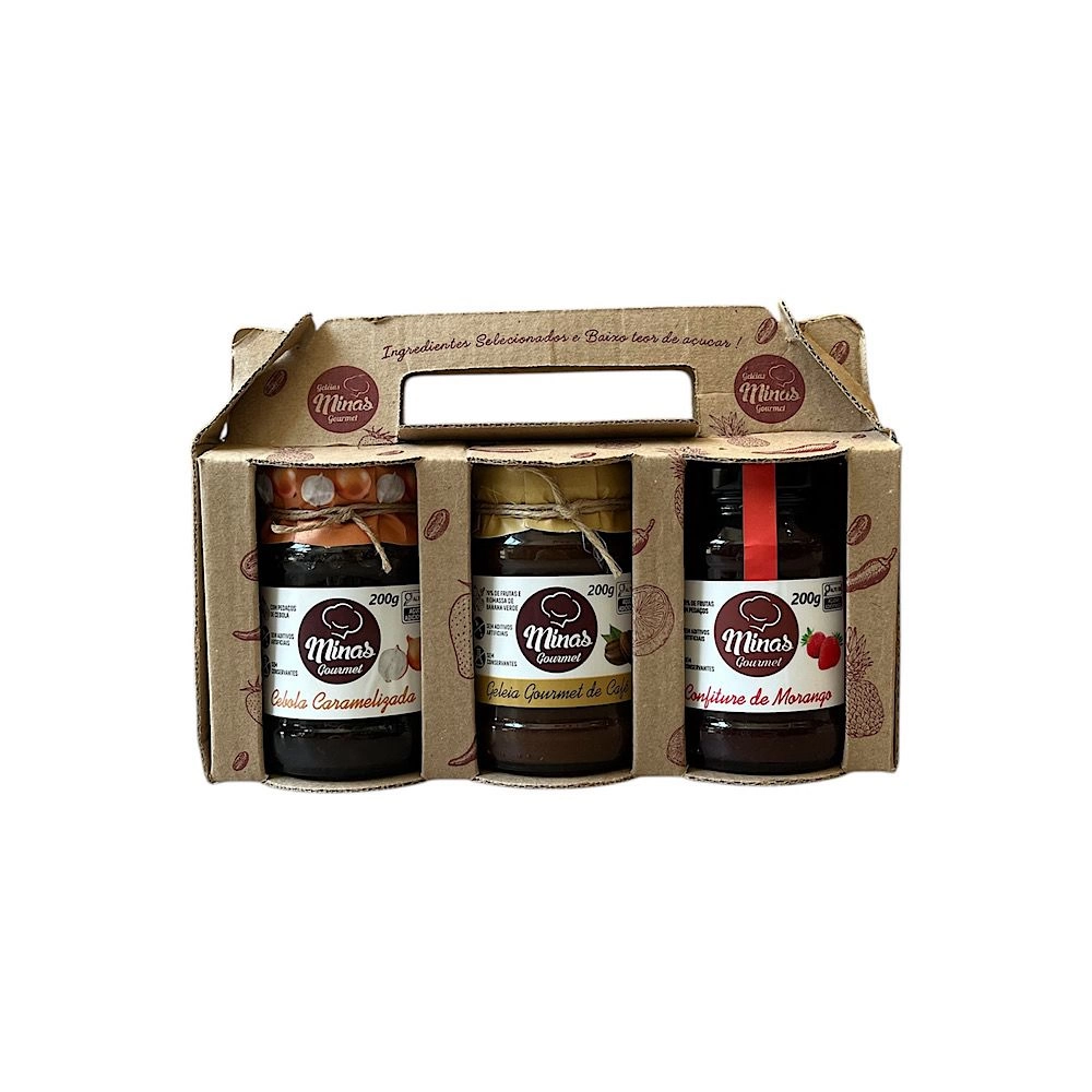 KIT GELEIA MINAS GOURMET 200G
