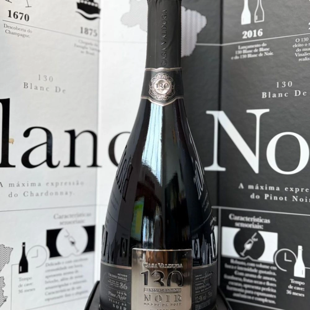 ESPUMANTE 130 ANOS BRUT BLANC DE NOIR 750ML