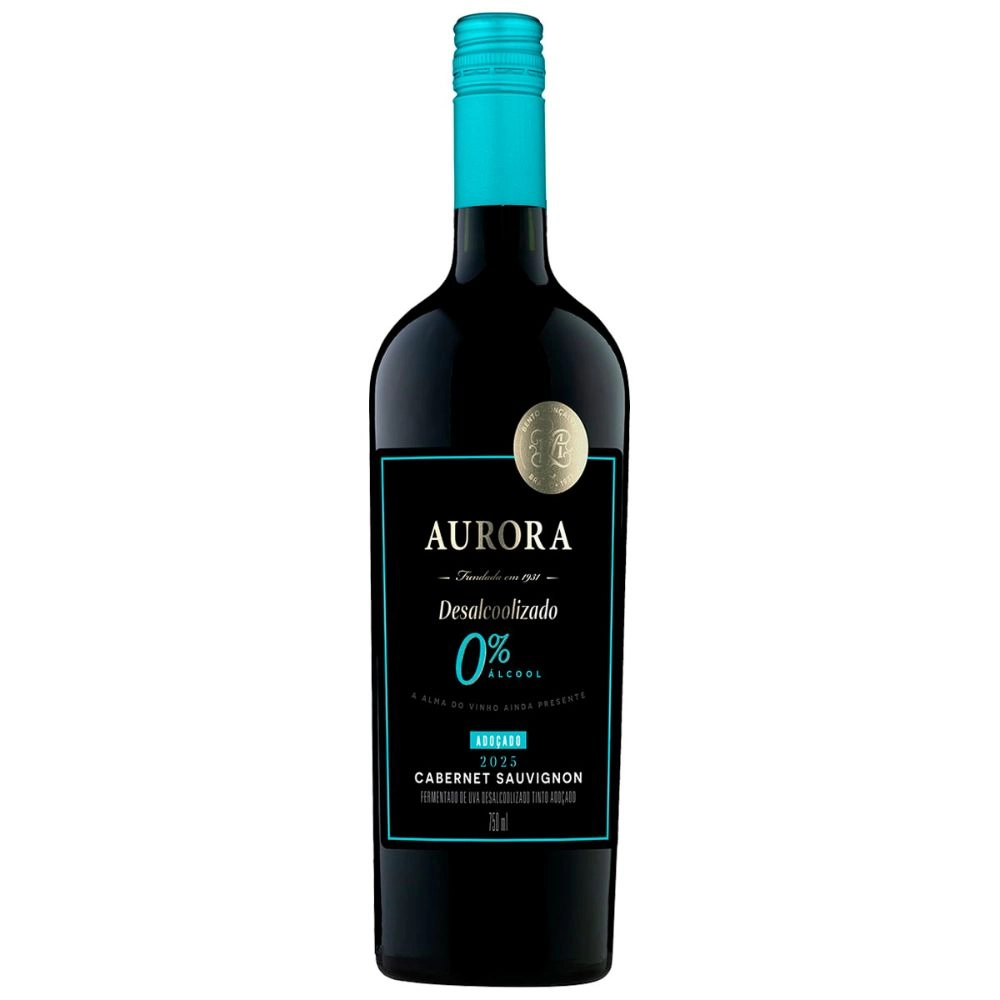 VINHO AURORA DESALCOOL.CAB SAUV TINTO