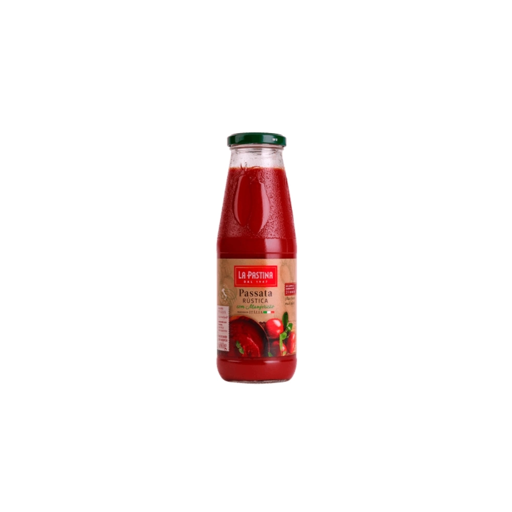 PASSATA  C/ MANJERICAO LA PASTINA 680G